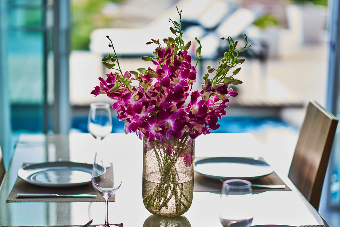 PREBOOK - 10 Stems PURPLE Fresh Cut Dendrobium Orchid Bouquet