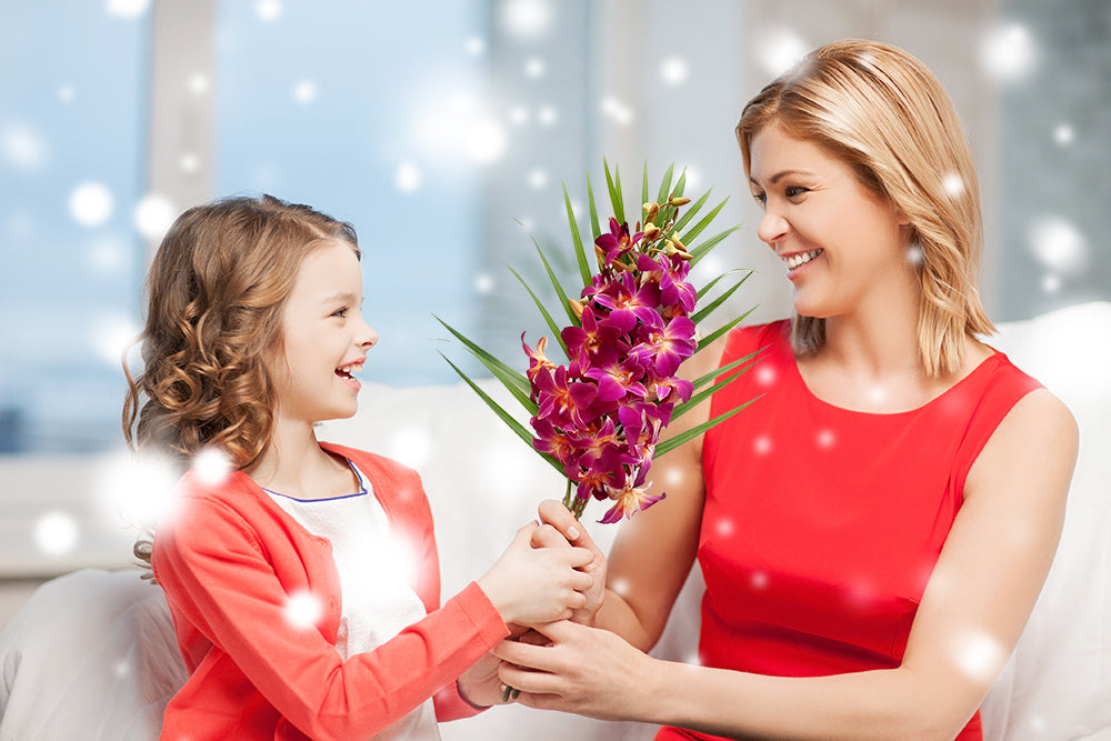 IN STOCK - Fresh Cut 5 Stems Orchid Bouquet FARM CHOICE & CHOCOLATE