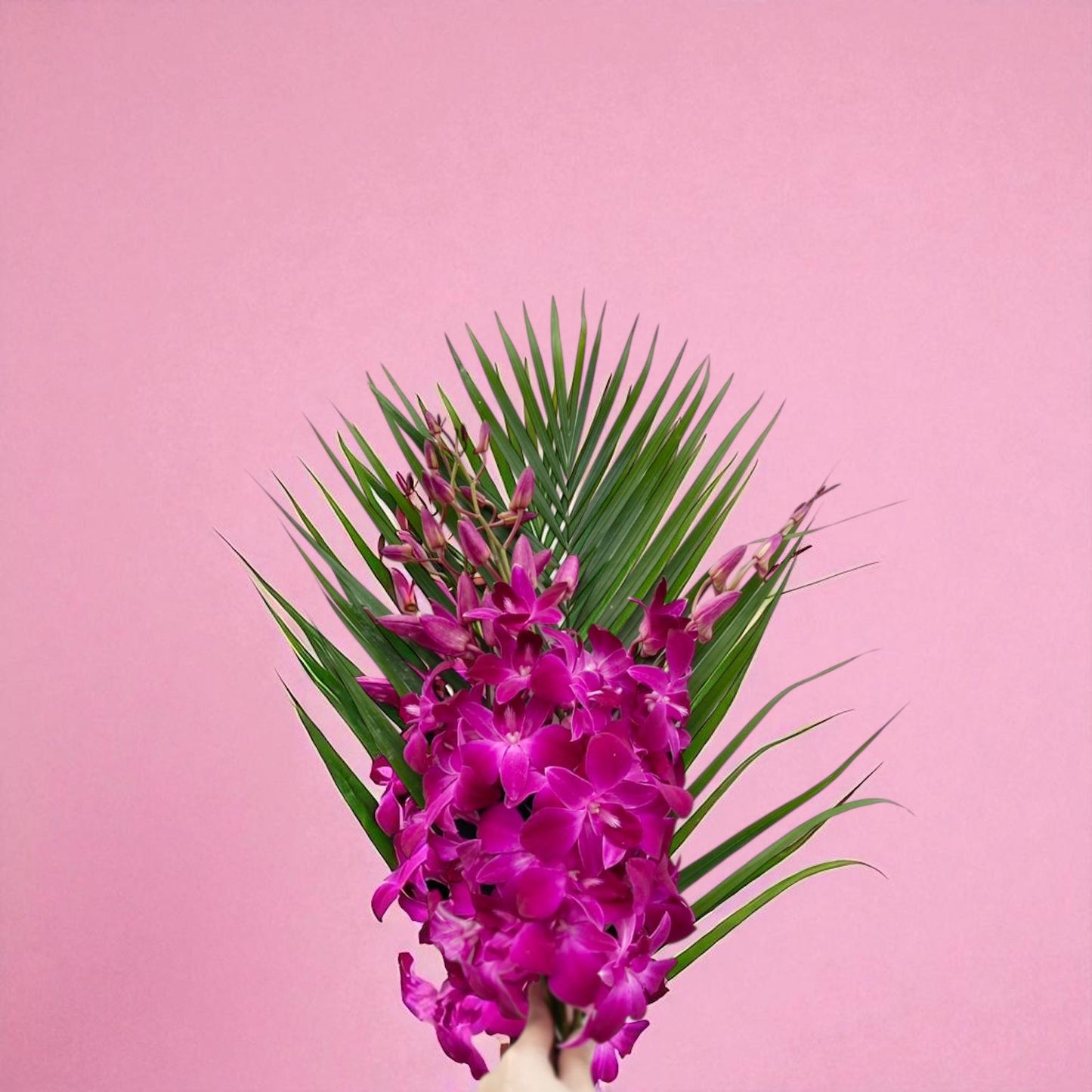 PREBOOK - 10 Stems PINK Fresh Cut Dendrobium Orchid Bouquet